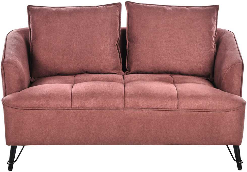 Sofa Beliani 5 vietų minkštų baldų komplektas HOBRO bordo spalvos