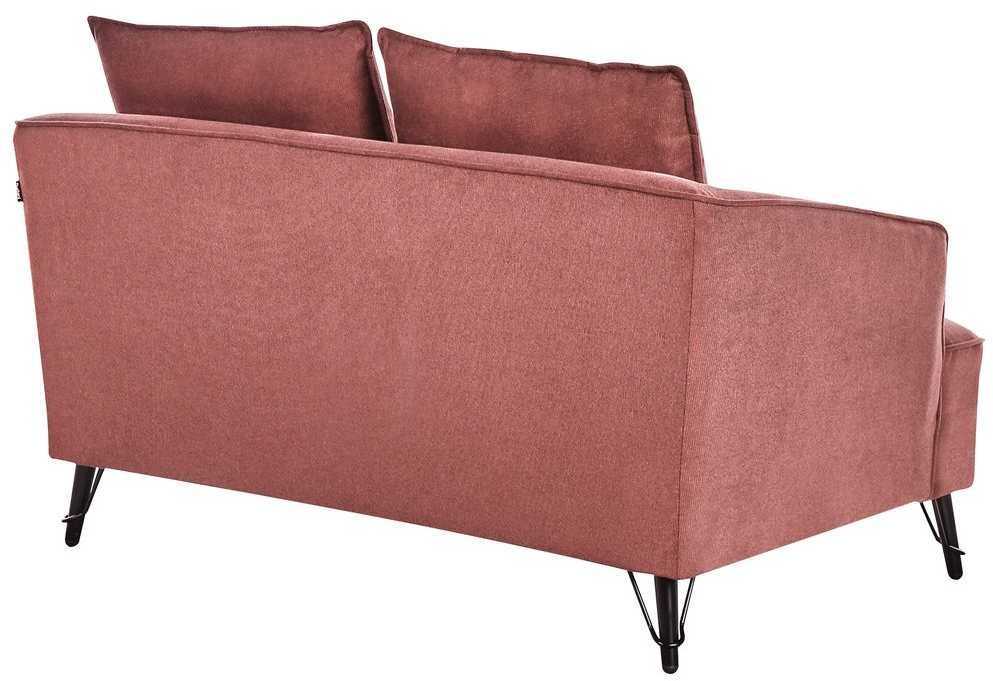 Sofa Beliani 5 vietų minkštų baldų komplektas HOBRO bordo spalvos