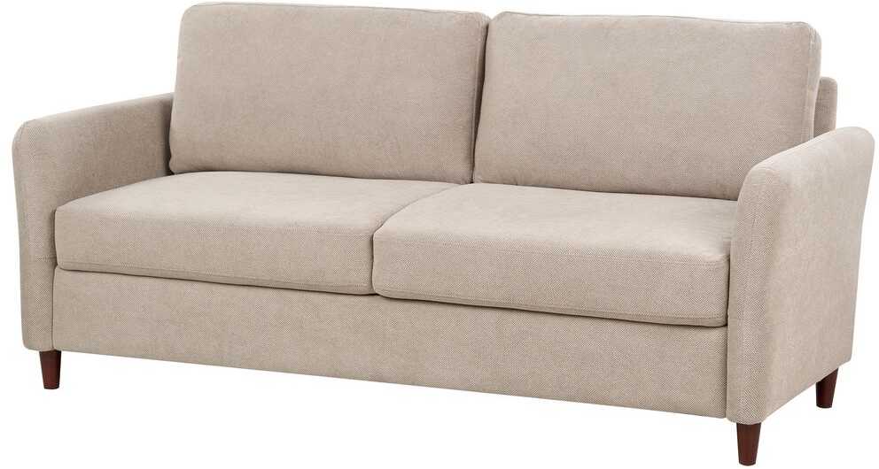 Sofa Beliani 5 vietų svetainės baldų komplektas MARE smėlio spalvos su daiktadėže