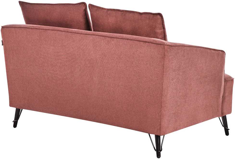 Sofa Beliani 5 vietų minkštų baldų komplektas HOBRO bordo spalvos