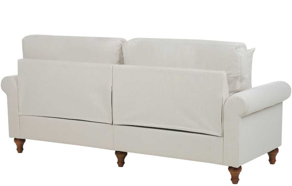 Sofa Beliani 5 vietų poilsio komplektas GINNERUP, šviesiai smėlio spalvos