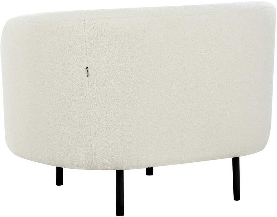 Sofa Beliani LOEN Boucle 6 asmenų svetainės baldų komplektas, baltas