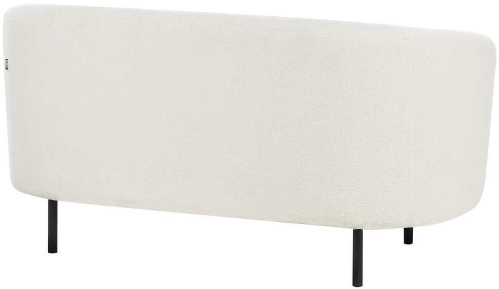 Sofa Beliani LOEN Boucle 6 asmenų svetainės baldų komplektas, baltas