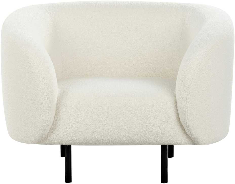 Sofa Beliani LOEN Boucle 6 asmenų svetainės baldų komplektas, baltas