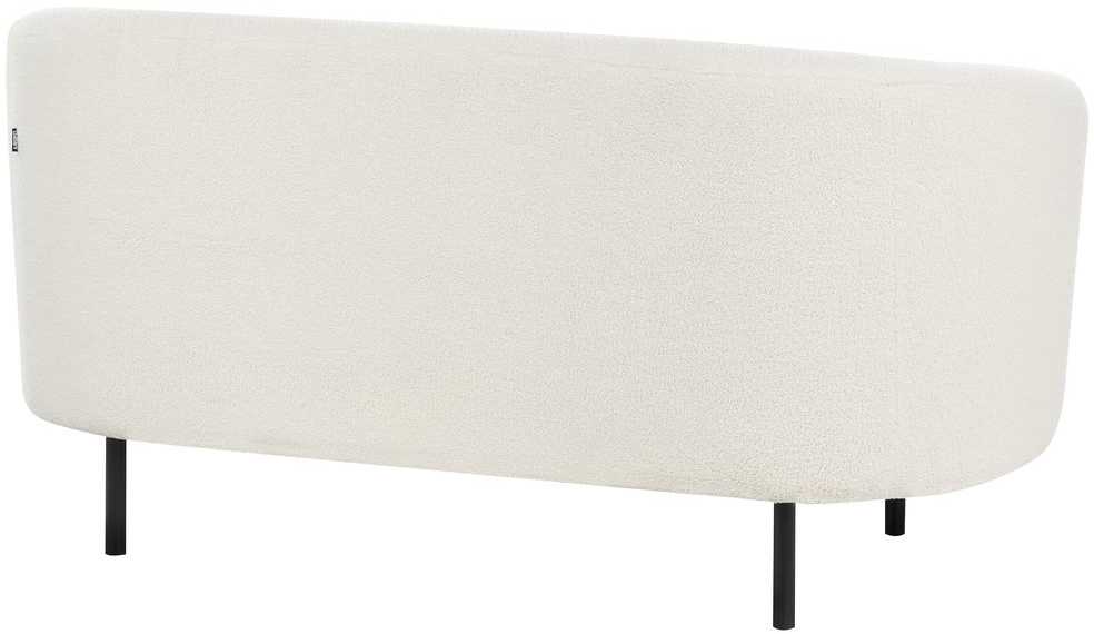 Sofa Beliani LOEN Boucle 6 asmenų svetainės baldų komplektas, baltas
