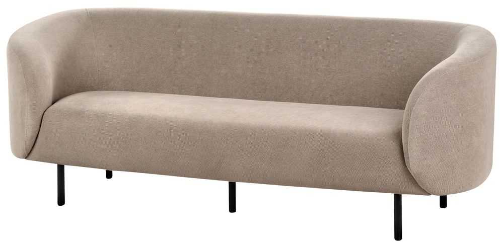 Sofa Beliani LOEN 6 vietų baldų komplektas smėlio ir pilkos spalvos