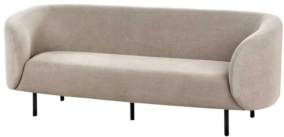 Sofa Beliani LOEN 6 vietų baldų komplektas smėlio ir pilkos spalvos