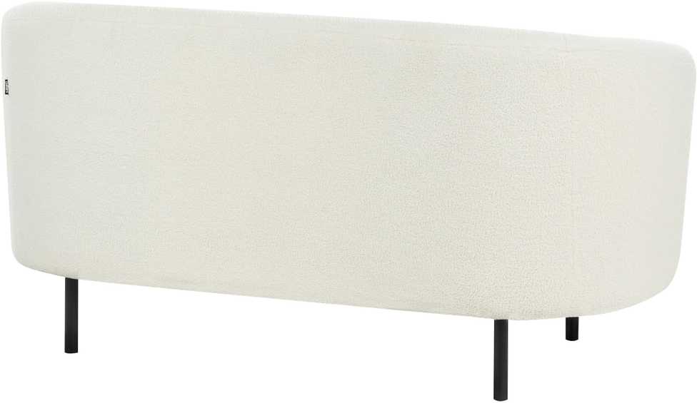 Sofa Beliani LOEN Boucle 6 asmenų svetainės baldų komplektas, baltas