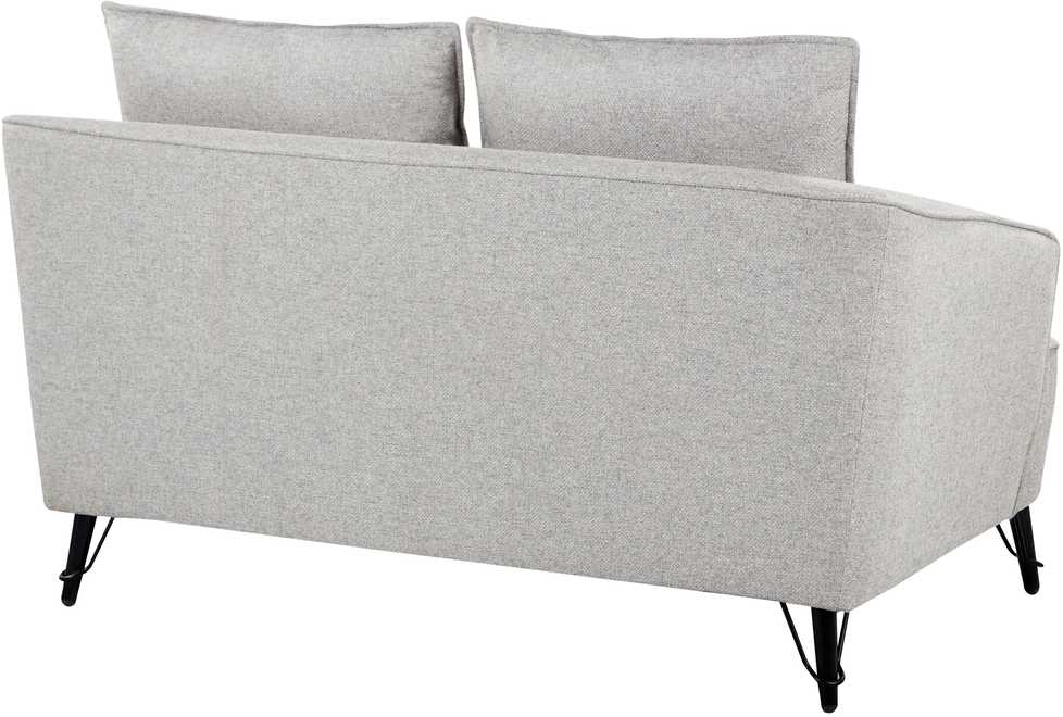 Sofa Beliani 5 vietų svetainės baldų komplektas HOBRO šviesiai pilkas