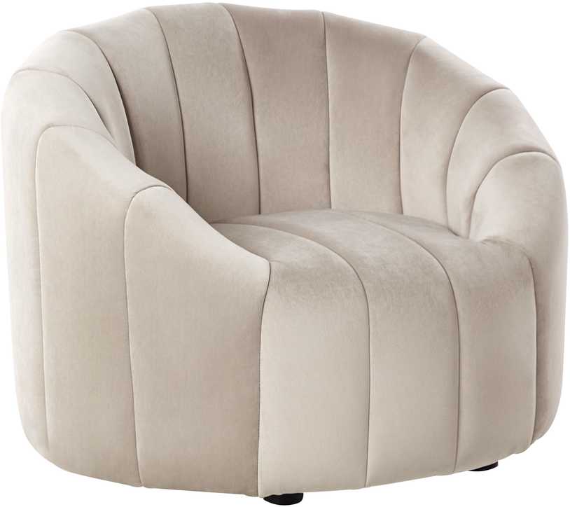 Sofa Beliani 6 asmenų svetainės baldų komplektas MALUNG, veliūras, smėlio spalvos