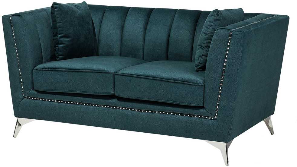 Sofa Beliani 5 vietų minkštų baldų komplektas GAULA, azuro veliūras