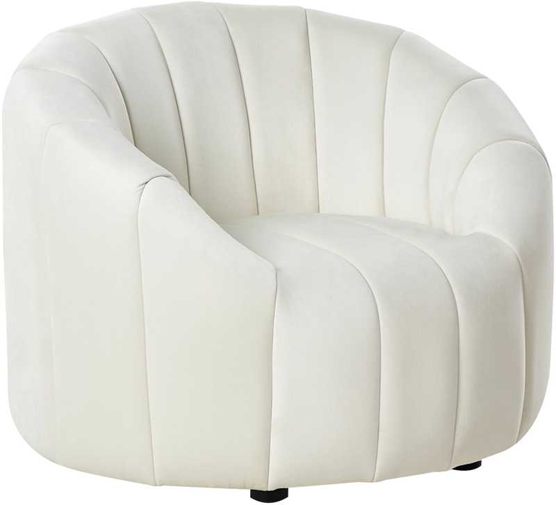 Sofa Beliani 6 vietų svetainės baldų komplektas MALUNG, veliūras, kreminė balta