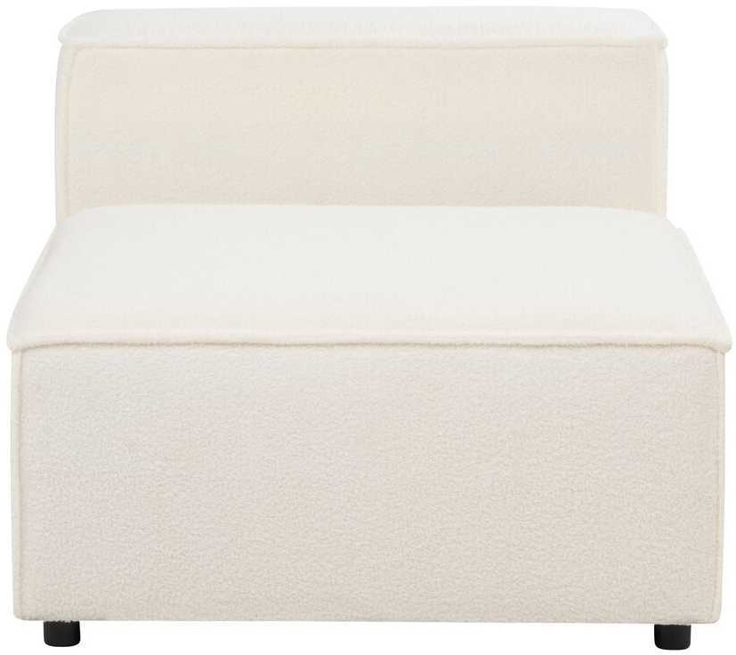 Sofa Beliani Vienvietis modulis ARDAL, bouclé, sulaužyta balta