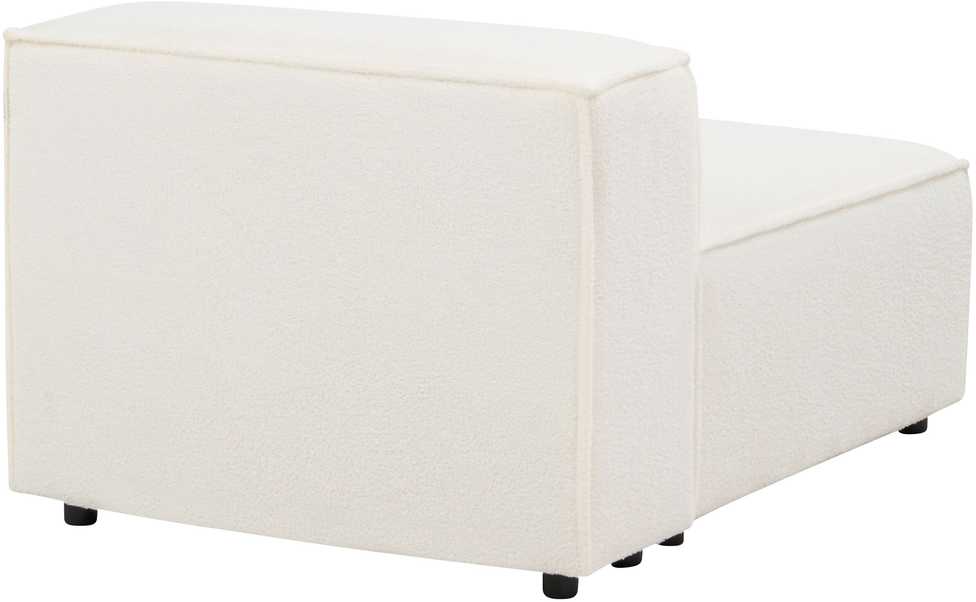 Sofa Beliani Vienvietis modulis ARDAL, bouclé, sulaužyta balta