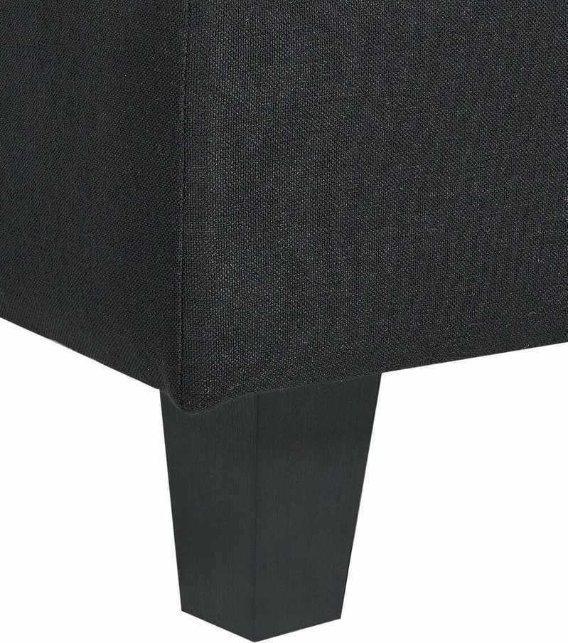 Sofa Beliani Vienvietis modulis UNSTAD juodas