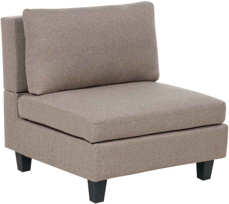 Sofa Beliani Vieno asmens modulis UNSTAD rudas