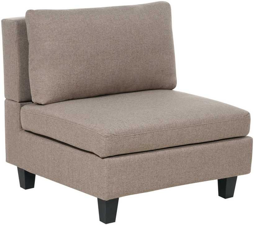Sofa Beliani Vieno asmens modulis UNSTAD rudas
