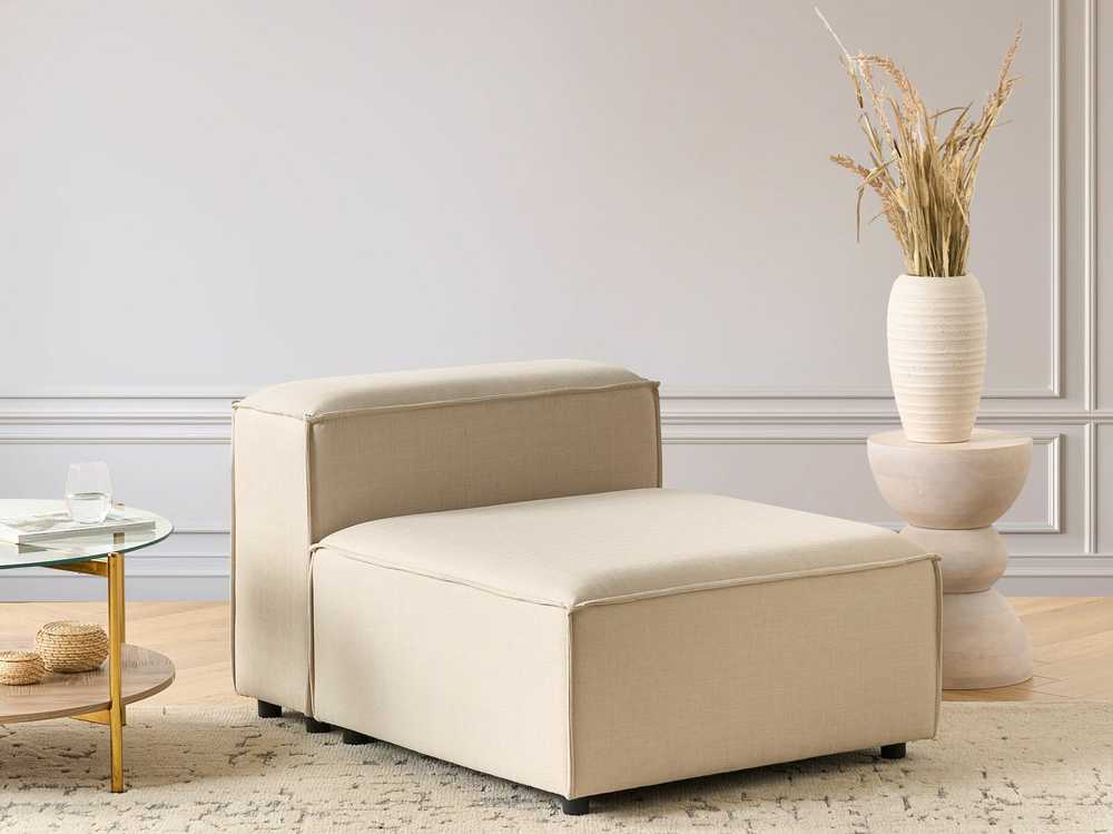 Sofa Beliani Vieno vietos modulis ARDAL, smėlio spalvos