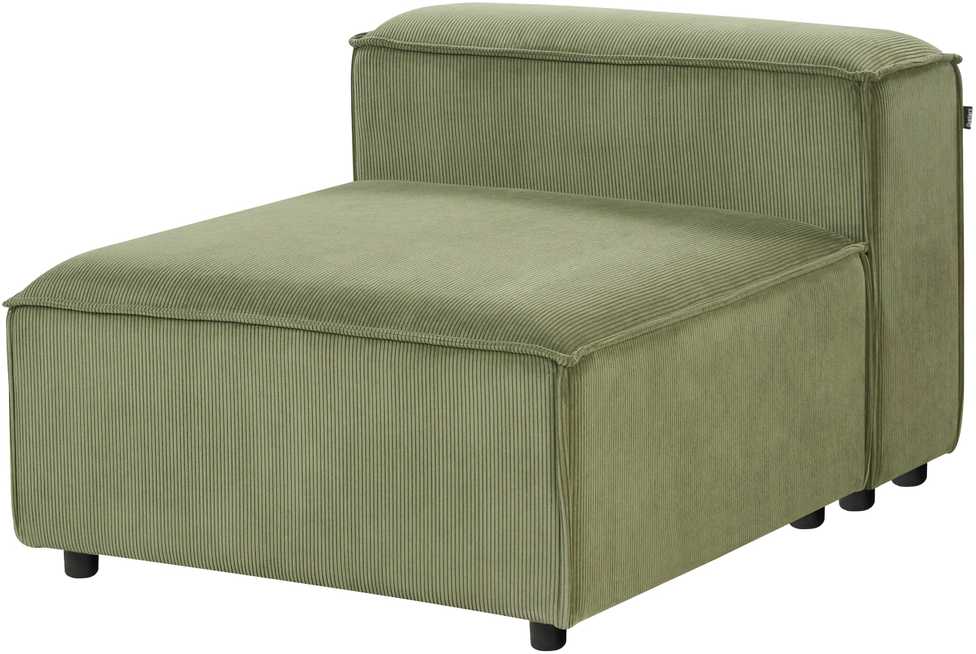 Sofa Beliani Vienvietis modulis ARDAL, žalias velvetas