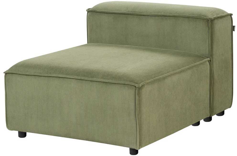 Sofa Beliani Vienvietis modulis ARDAL, žalias velvetas