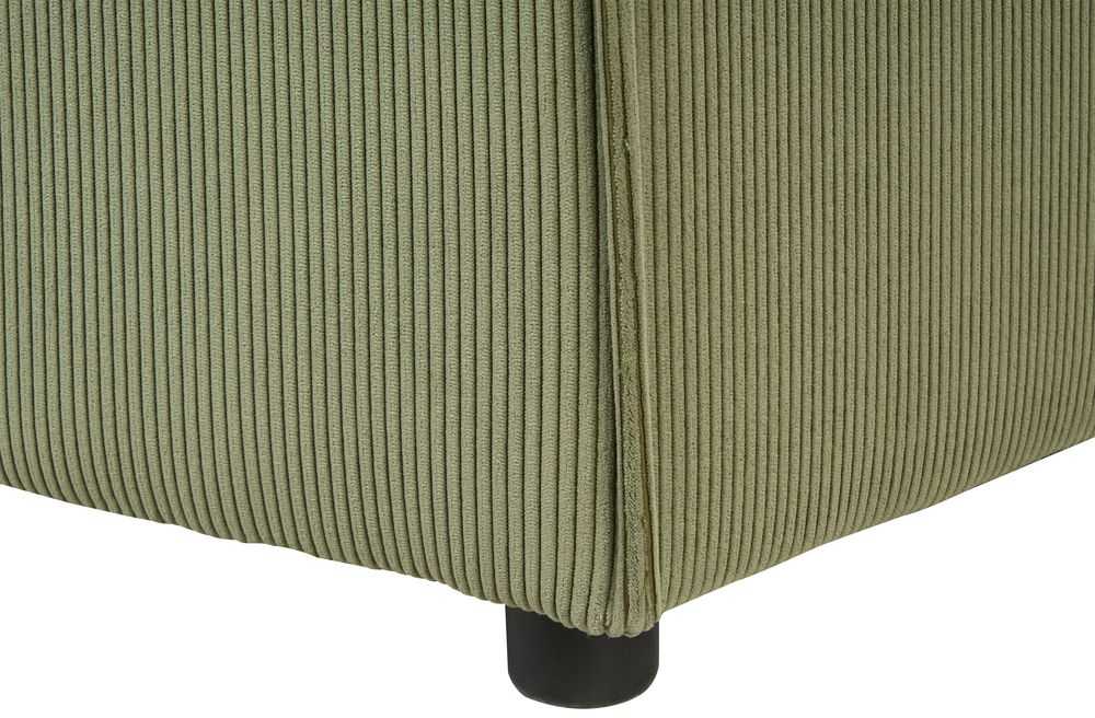 Sofa Beliani Vienvietis modulis ARDAL, žalias velvetas