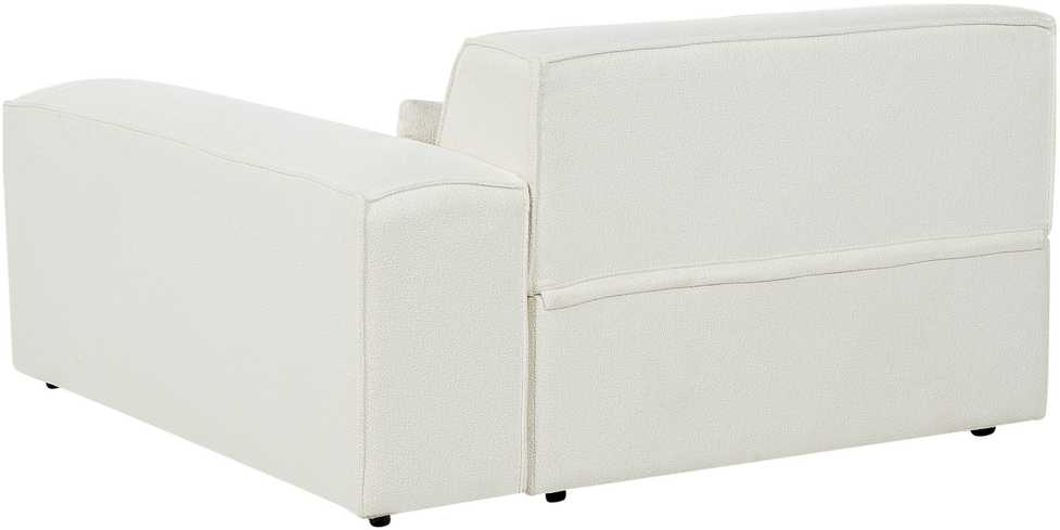 Sofa Beliani Kampinis modulis HELLNAR kairinis, kreminės spalvos „Bouclé“
