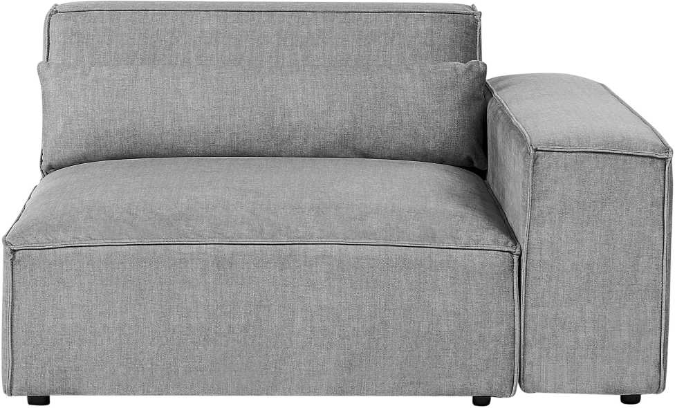 Sofa Beliani Kampinis modulis HELLNAR kairinys, pilkas