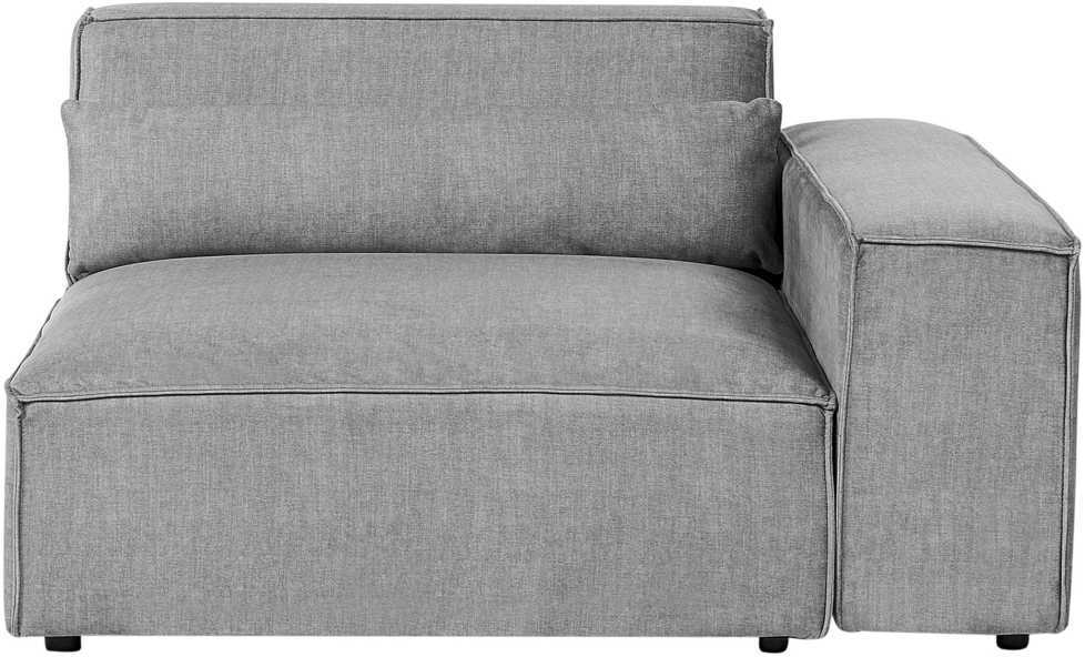 Sofa Beliani Kampinis modulis HELLNAR kairinys, pilkas