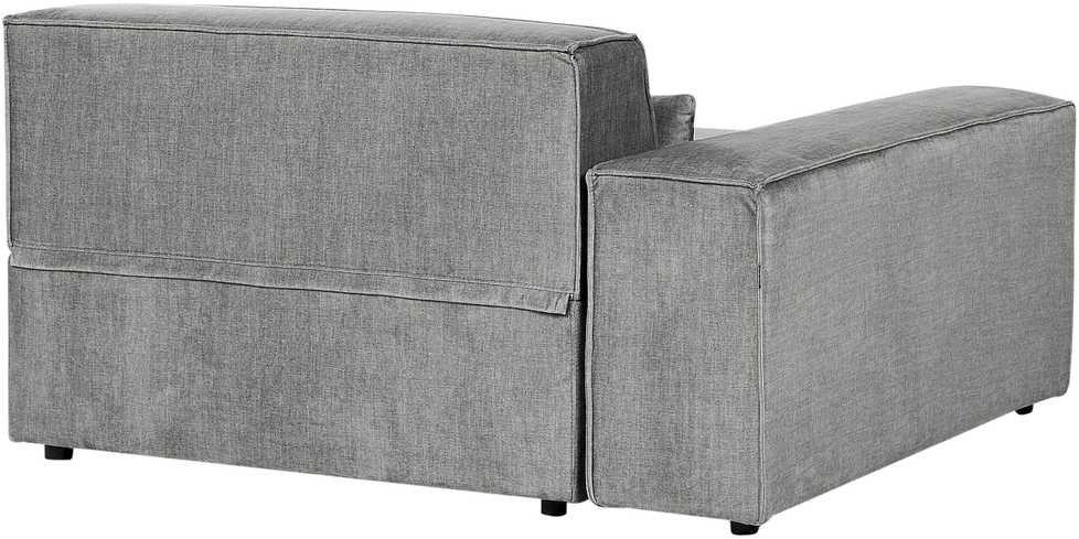 Sofa Beliani Kampinis modulis HELLNAR dešininis pilkas