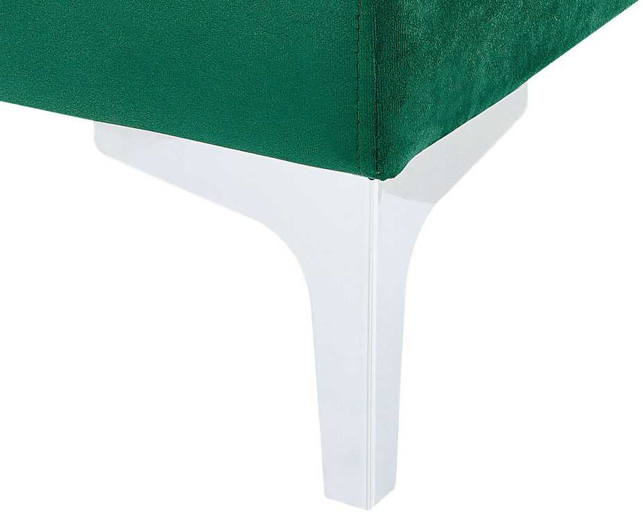 Sofa Beliani Kampinis modulis EVJA, žalias veliūras