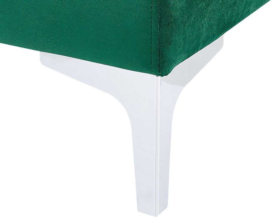 Sofa Beliani Kampinis modulis EVJA, žalias veliūras