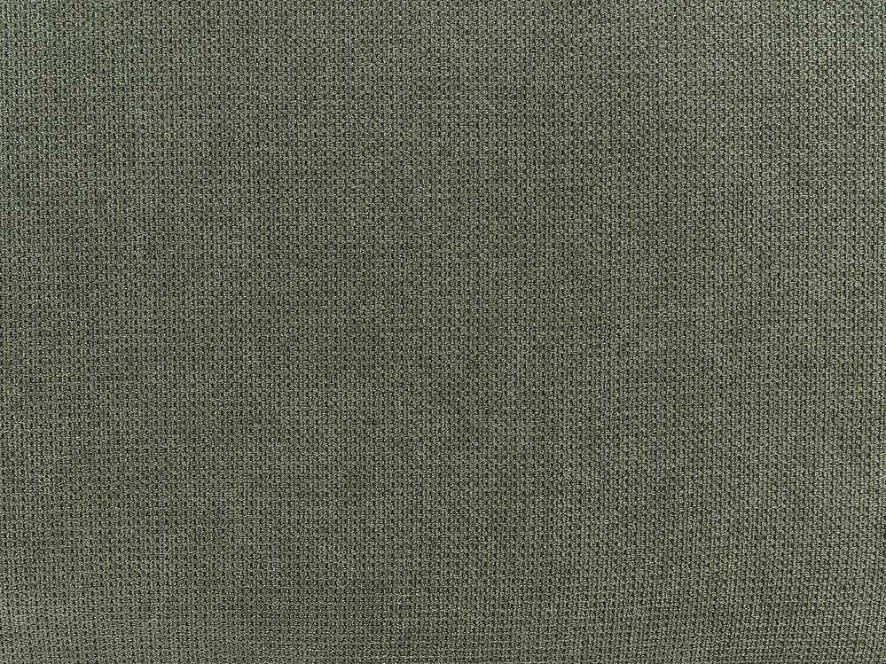 Beliani Trivietė kampinė sofa DOLVA, šenilinė, tamsiai žalia, kairinė