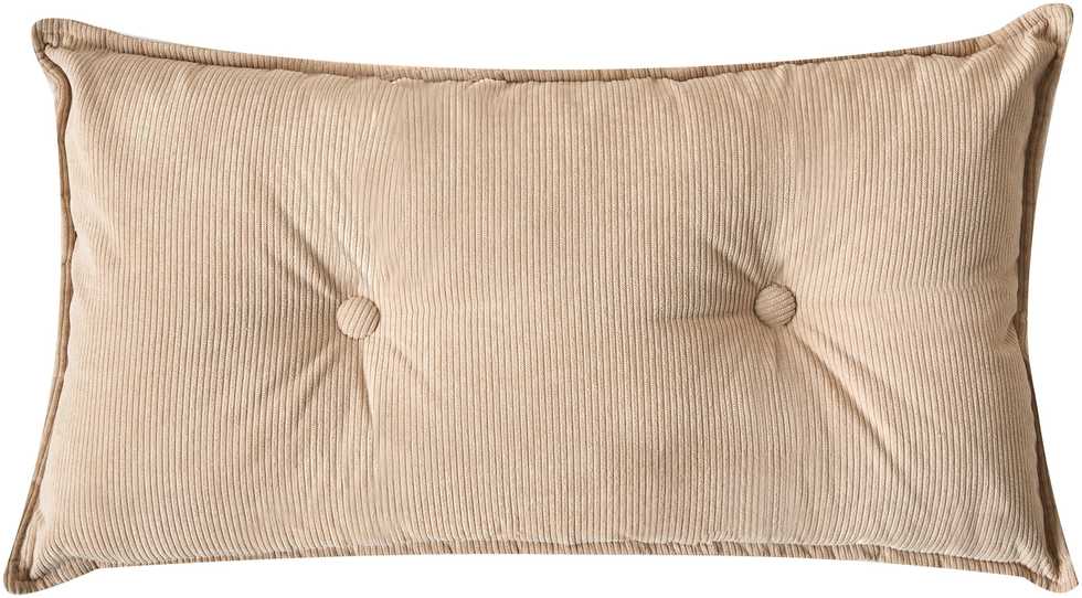 Beliani 3 vietų kampinė sofa DOLVA, velvetas, smėlio spalvos, dešininė