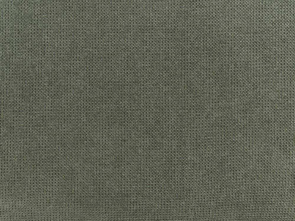 Beliani Trivietė kampinė sofa DOLVA, šenilinė, tamsiai žalia, kairinė