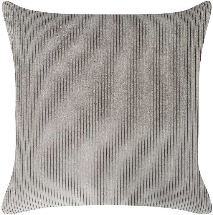 Beliani 4 vietų kampinė sofa LUNNER, veliūras, šviesiai pilka, kairinė