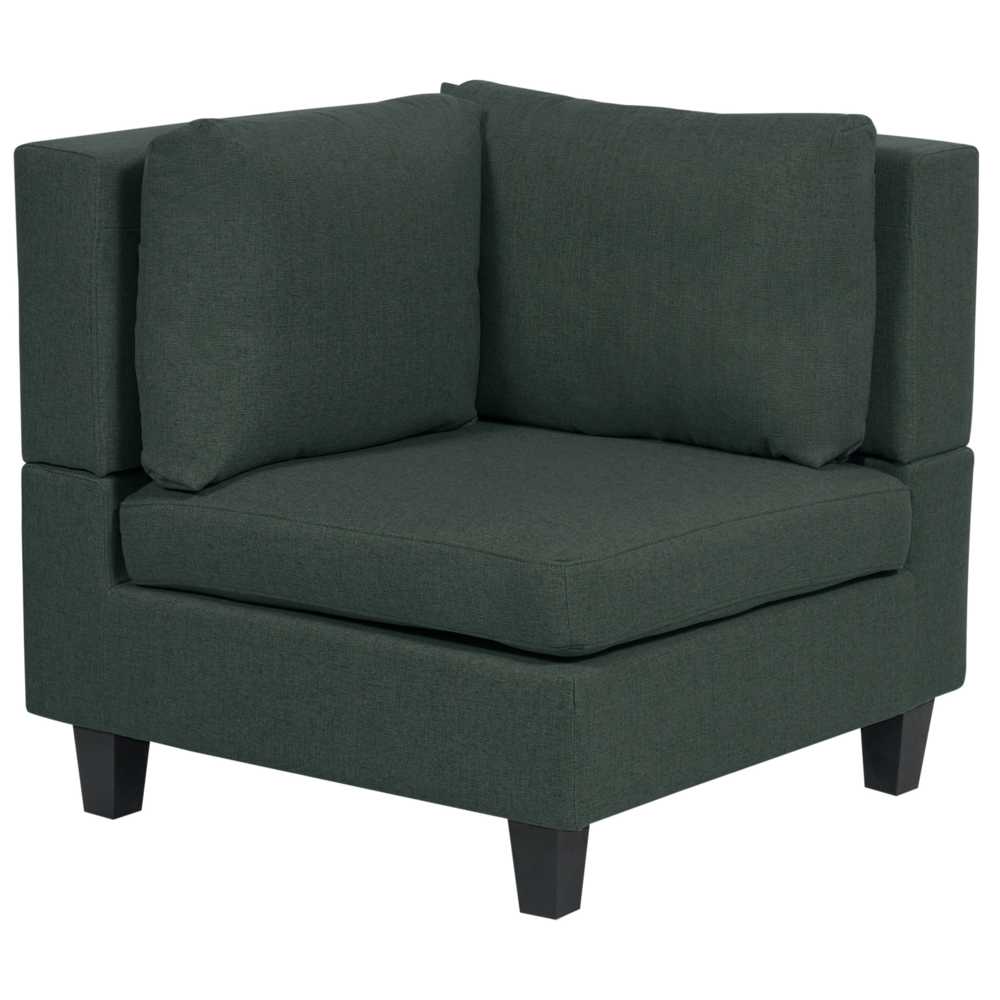 Sofa Beliani Kampinis modulis UNSTAD tamsiai žalias