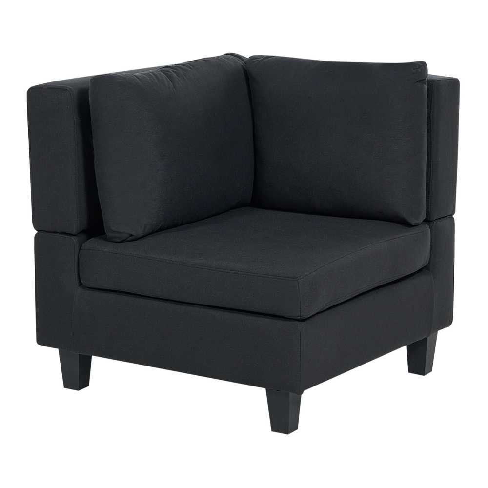 Sofa Beliani Kampinis modulis UNSTAD juodas