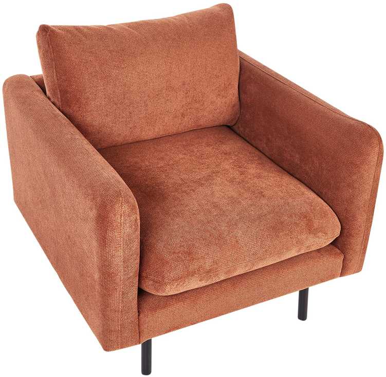 Sofa Beliani 5 vietų svetainės baldų komplektas VINTERBRO, šenilinis, auksinio ruda spalva su otomane