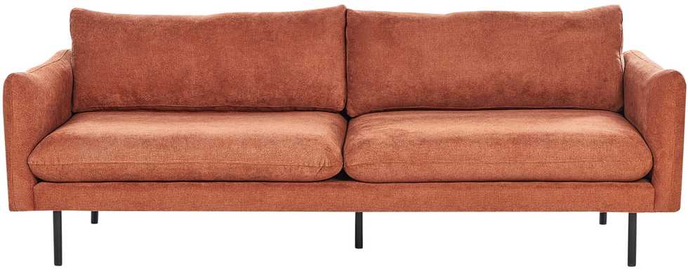 Sofa Beliani 5 vietų svetainės baldų komplektas VINTERBRO, šenilinis, auksinio ruda spalva su otomane