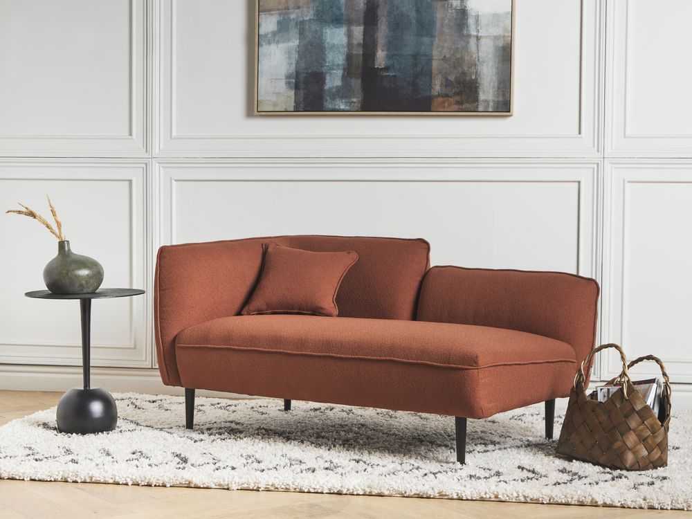 Sofa Beliani Kairysis gultas CHEVANNES Boucle bordinis
