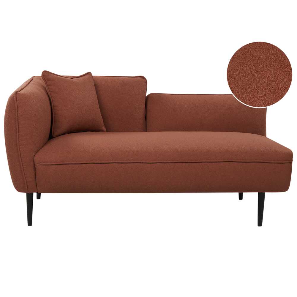 Sofa Beliani Kairysis gultas CHEVANNES Boucle bordinis