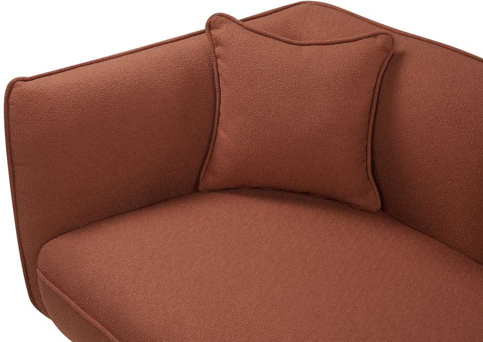 Sofa Beliani Kairysis gultas CHEVANNES Boucle bordinis