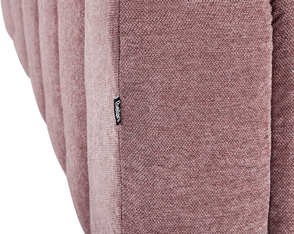 Sofa Beliani Kairysis šezlongas LANNILS rožinis