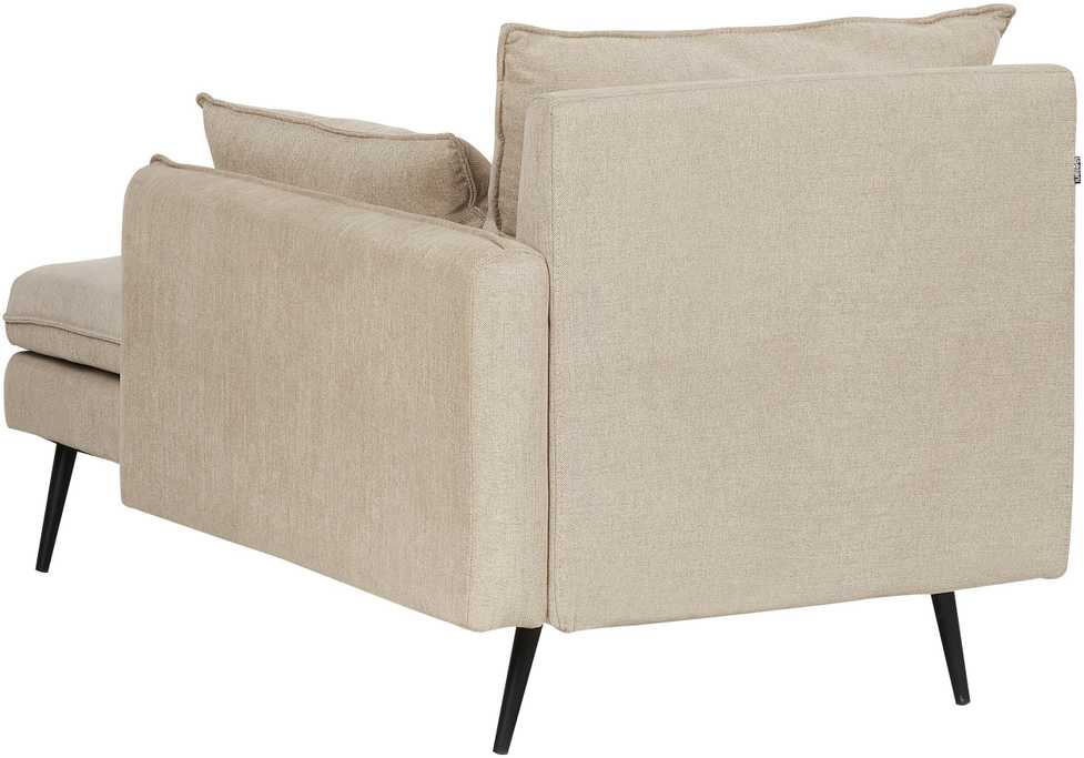 Sofa Beliani Kairinis šezlongas YERRES smėlio spalvos