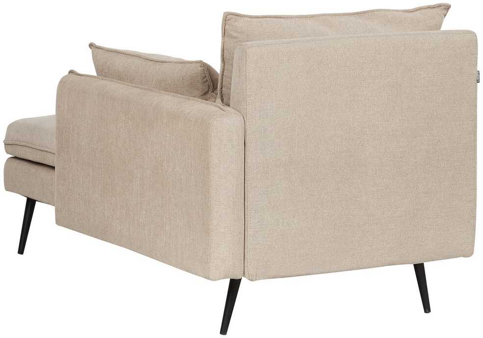 Sofa Beliani Kairinis šezlongas YERRES smėlio spalvos