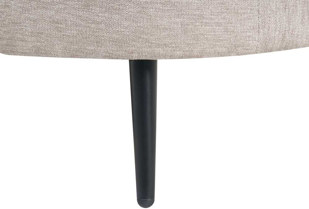 Beliani Dešininė gulto sofa VALREAS smėlio spalvos