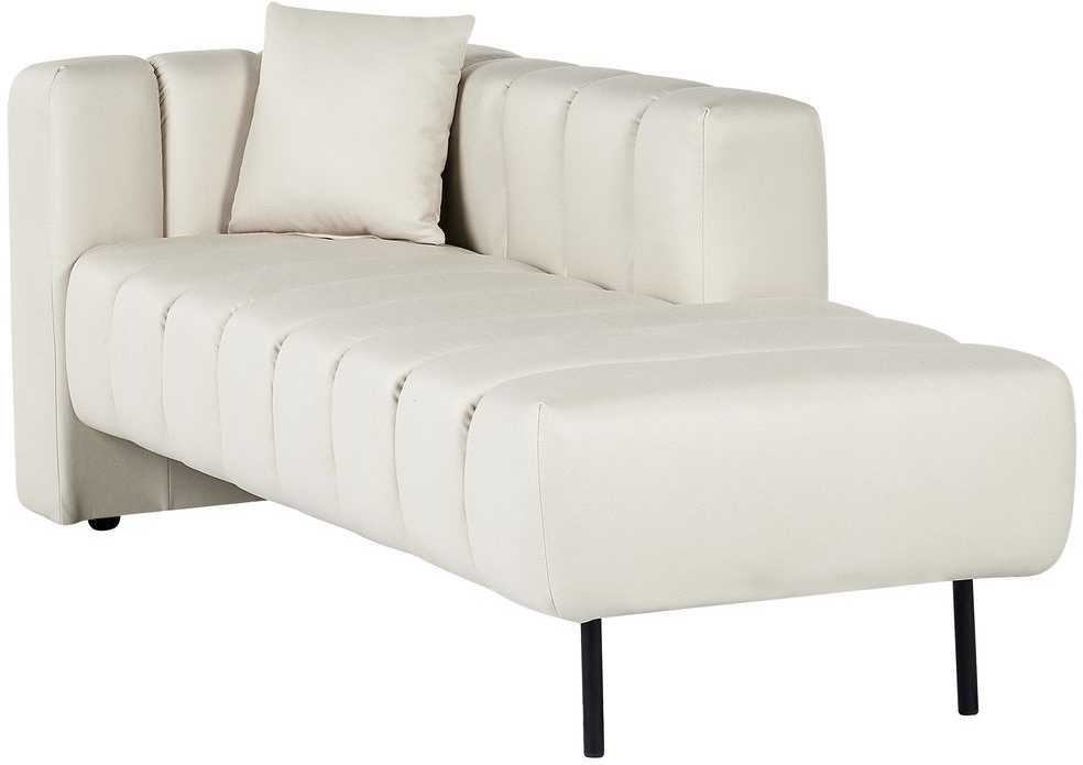 Sofa Beliani Kairysis gultas LANNILS kreminės spalvos
