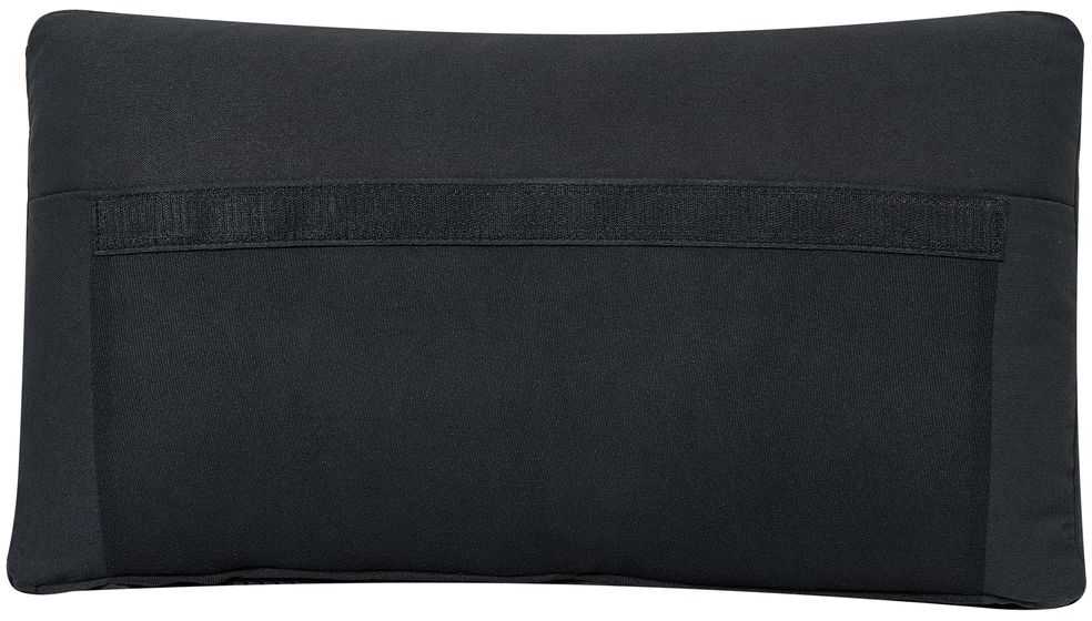 Beliani Modulinė sofa UNSTAD 4 asmenims, kairinė, juoda