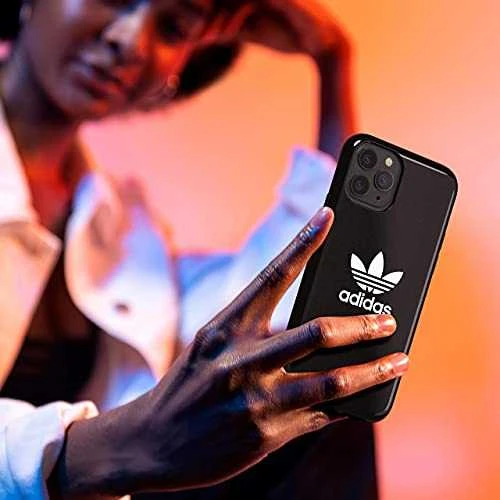 Dėklas Adidas OR Snap Case Trefoil FW20, skirtas iPhone 12 Pro Max, juodas