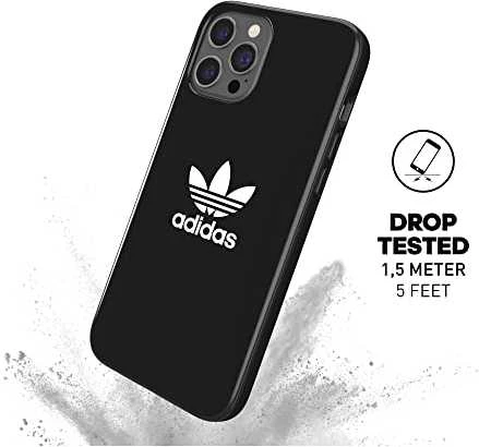 Dėklas Adidas OR Snap Case Trefoil FW20, skirtas iPhone 12 Pro Max, juodas